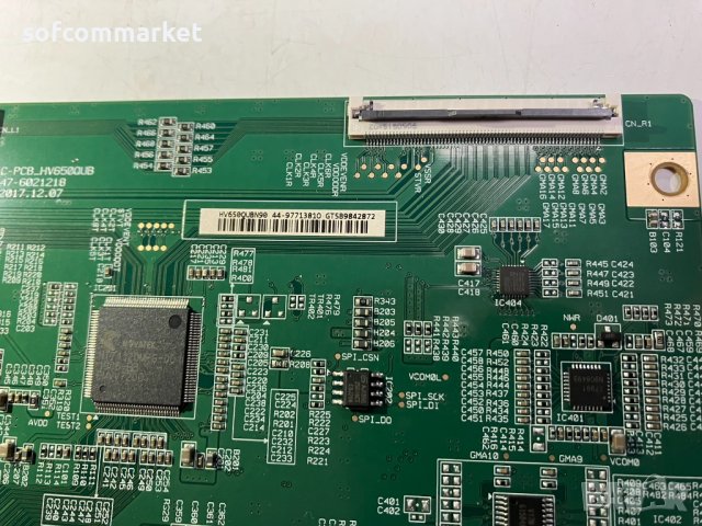 TCon платка C-PCB_HV650QUB за Philips 65PUS6504, снимка 3 - Части и Платки - 39058507