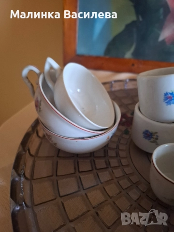 малки порцеланови чашки , снимка 8 - Чаши - 51987359