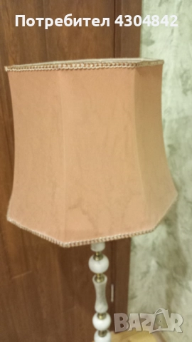 Мраморен лампион , снимка 4 - Лампиони - 52161962