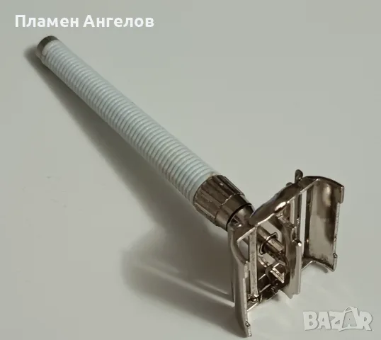 Винтидж класическа самобръсначка "Gillette Slim Twist" 1976г.Рядка,Колекционерска. , снимка 5 - Други ценни предмети - 55756075