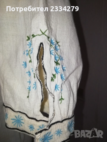 Стари женски ризи, фолклорно допълнение към народна носия. , снимка 9 - Антикварни и старинни предмети - 52793946