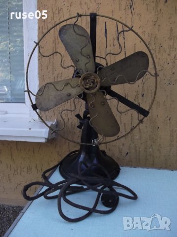 Вентилатор"SIEMENS-SCHUCKERT-ET2.8s" от 30-те години работещ
