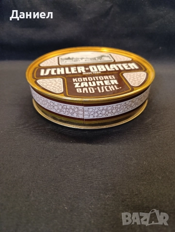 Метална кутия за колекция, снимка 3 - Антикварни и старинни предмети - 51669091