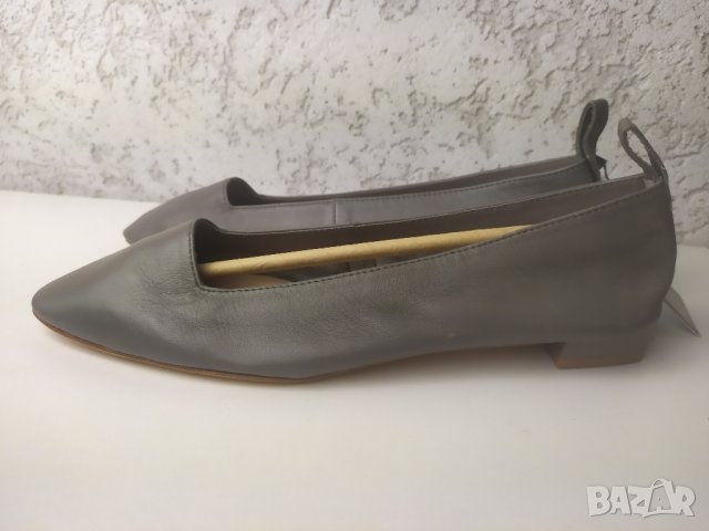 дамски кожени леки обувки Mango 39, снимка 1