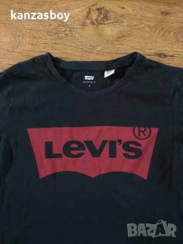 Levi's The Perfect Logo T-Shirt - страхотна дамска тениска , снимка 3 - Тениски - 41340032