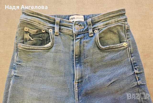 Дамски дънки Zara - 8€, снимка 2 - Дънки - 53790960