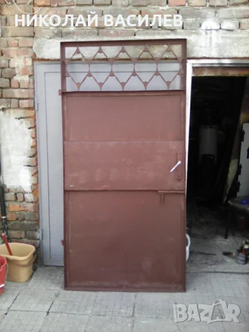   Метална      врата   без    рамка  - 90  см  .   /  2  м    ., снимка 2 - Железария - 44797679