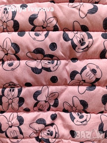 Мини Маус яке за бебе 3-6м + подарък дрънкалка, снимка 6 - Бебешки якета и елеци - 49526108