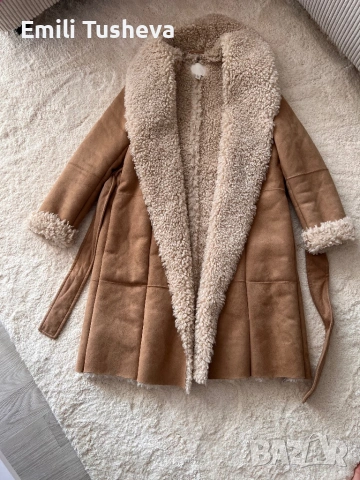 Стилно дамско палто H&М, снимка 4 - Палта, манта - 53309452