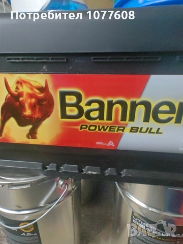Акумулатор BANNER 12v/100ah/820A, снимка 2 - Аксесоари и консумативи - 53209253