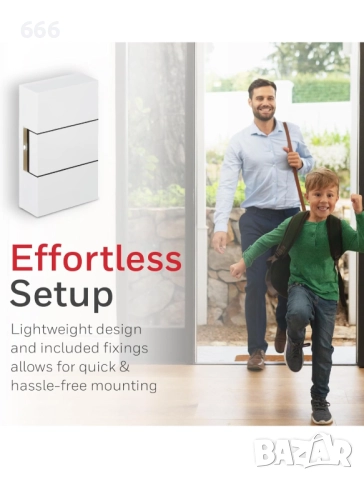 Класически кабелен звънец, снимка 3 - Друга електроника - 52618690