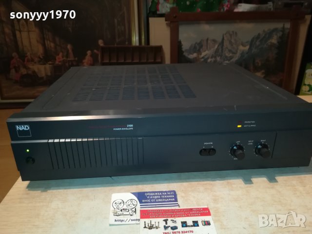 поръчан-NAD 2100 POWER AMPLIFIER-ВНОС SWISS 1011211945