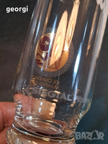 немски колекционерски чаши за бира от Олимпиадата в Мюнхен 1972 28/4, снимка 9 - Чаши - 51945443