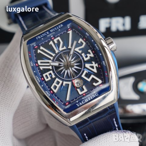 Мъжки часовник Franck Muller Vanguard Yachting с автоматичен швейцарски механизъм, снимка 2 - Мъжки - 37984172