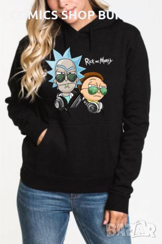 Суичър унисекс без цип RICK and MORTY, снимка 13 - Суичъри - 34690748