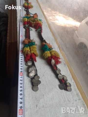 Стар етнографски накит за народна носия, снимка 6 - Антикварни и старинни предмети - 41646676
