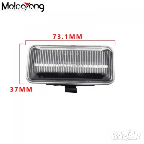 Мигачи бели кристални Голф 2 3 динамичен мигач калник Пасат Б3 Сеат мигач Passat b3, снимка 2 - Части - 39932385