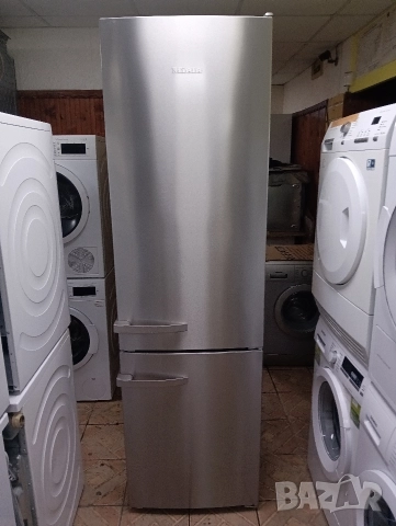 Иноксов комбиниран хладилник с фризер Миеле Miele Made in Germany с 2 години гаранция!