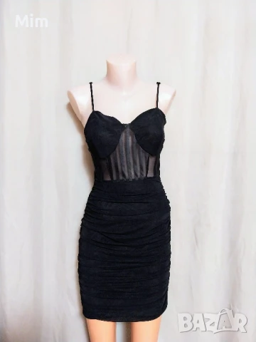 М Черна, къса лятна рокля , снимка 5 - Рокли - 50752289