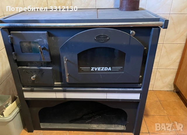 Печка на твърдо гориво, използвана един сезон, снимка 2 - Печки, фурни - 53651449
