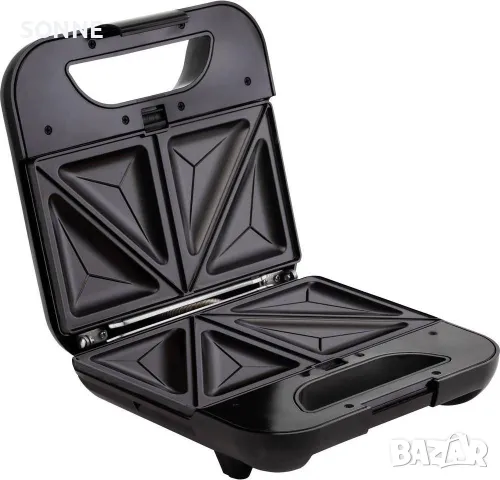 Немска грил преса/сандвич мейкър Prinz 4 в 1, 800 W, снимка 7 - Тостери - 48178865