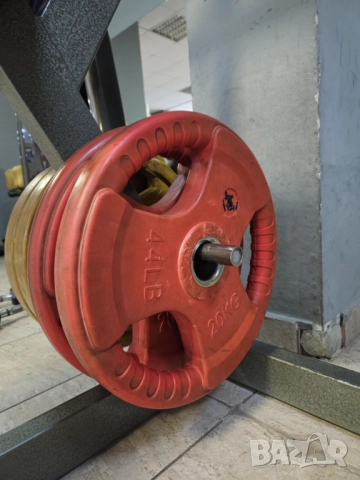 Олимпийски ф50 Тежести 2х 20 кг, снимка 1