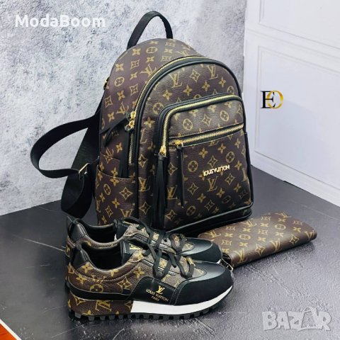 💥Louis Vuitton уникален дамски комплект💥, снимка 2 - Маратонки - 44243630