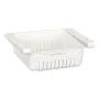 Кошница за съхранение, За хладилник, Разширяема, Пластмасова, Бяла, 19,5x16x8 см, снимка 5