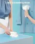 Ръчен парогенератор за дрехи 2в1 с въртяща се глава и ръкавици 90 ml, снимка 5