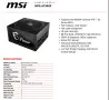 Продавам работещо захранване MSI A750GF, снимка 11