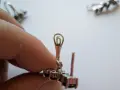 Сребърен комплект с естествен черен Шпинел , снимка 8