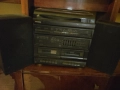 Радиокасетофон ,с две касети, грамофон, две отделни тонколони  "Mekosonik", снимка 6