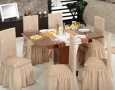 Еластични калъфи за столове с драперия – 4.35€/брой, снимка 2