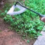 Мотика за плевели от закалена стомана, 30 см, куха дръжка, снимка 1