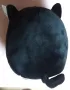 черна плюшена играчка котка, снимка 2