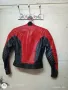Дамско мото яке, кожа р-р 42 -ХС/С-протектори, снимка 2