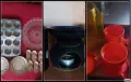 Тава за мъфини, форми за кошнички, цедка за чай, сервиз за кафе, снимка 1