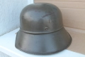 Немска каска ''Luftschutz'' за ''БА''  ''ПВХЗ'' , снимка 9