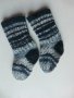 шарени плетени чорапи ходило 10, конч 12, снимка 2