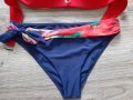 Бански половинки червен син горнище долнище , снимка 3