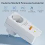 Адаптер против токов удар EXNICEXI 4000W, Дефектнотокова защита ДТЗ - 2бр., снимка 6