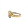 Златен дамски пръстен 2,81гр. размер:55 14кр. проба:585 модел:21966-2, снимка 2