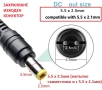 5.5mm 13S Зарядно 48V 54.6V 54,6V LiIon Батерия RCA 10mm 8mm 3Prong 12mm 3Pin XLR3 F-Pin TouF T-Type, снимка 7