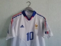 France Zidane Adidas оригинална тениска фланелка Зидан Франция , снимка 4