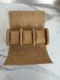 Калъф за часовници от кожа с 3 слота., снимка 1