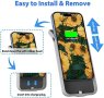 Нов калъф батерия за зареждане iPhone 14 Pro 6.1 инча, 6000mAh/Преносимо зарядно , снимка 3