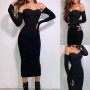 Рокля LBD различни цветове, снимка 4