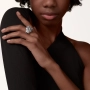 CARTIER Panthere de Cartier Big White Gold Diamonds Пръстен, снимка 12