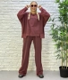Красив спортен комплект в бордо, снимка 2