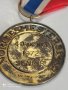 норвежки сребърен медал с позлата , снимка 5